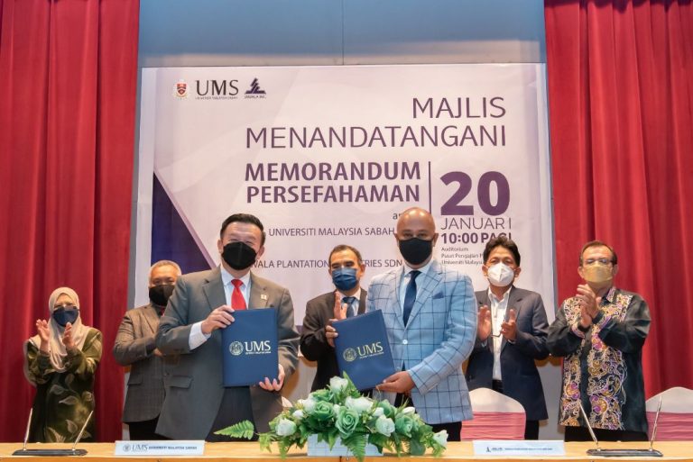 UMS, Company to Promote Tree Planting in Sabah
